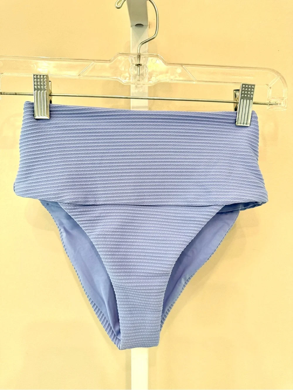 L*Space for Anthropologie Desi Bikini Bottom Lt Blue High Rise Size XS & S NWT